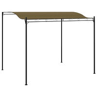 vidaXL Paviljong 3x2,4 m taupe 180 g/m²