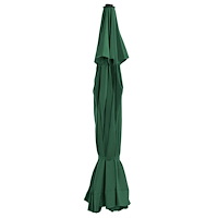 vidaXL Reservtyg för parasoll grön 515 cm