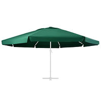 vidaXL Reservtyg för parasoll grön 610 cm