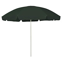 vidaXL Strandparasoll Hawaii grön 300 cm