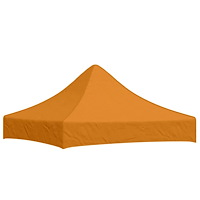 vidaXL Tak till partytält 2x2 m orange 270 g/m²