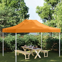 vidaXL Tak till partytält 4x3 m orange 270 g/m²