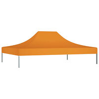 vidaXL Tak till partytält 4,5x3 m orange 270 g/m²