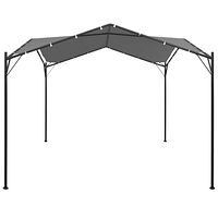 vidaXL Paviljong 4x4 m antracit