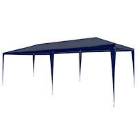 vidaXL Partytält PE 3x6 m blå