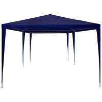 vidaXL Partytält PE 3x6 m blå