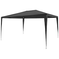 vidaXL Partytält PE 3x4 m antracit