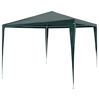 vidaXL Partytält PE 3x3 m grönt