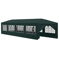 vidaXL Partytält grön 3x12 m