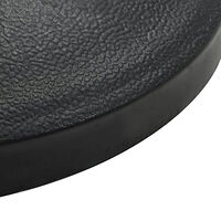 vidaXL Parasollfot rund polyresin 19 kg svart