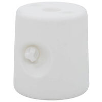 vidaXL Paviljongvikter 4 st PE vit
