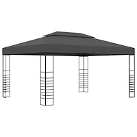 vidaXL Paviljong 3x4 m antracit