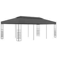 vidaXL Paviljong 3x6 m antracit