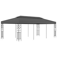 vidaXL Paviljong 3x6 m antracit