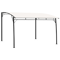 vidaXL Paviljong 3x3x2,55 m gräddvit
