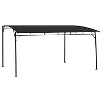 vidaXL Paviljong 4x3x2,55 m antracit