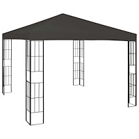 vidaXL Paviljong 3x3 m antracit