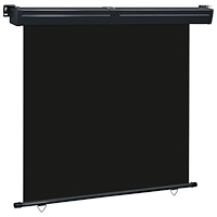 vidaXL Balkongmarkis 165x250 cm svart