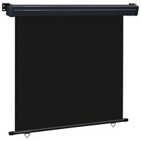 vidaXL Balkongmarkis 165x250 cm svart