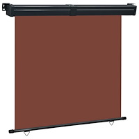 vidaXL Balkongmarkis 165x250 cm brun