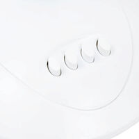 vidaXL Bordsfläkt 3 hastigheter 30 cm 40 W vit