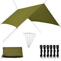 vidaXL Tarp 3x2,85 m grön