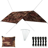 vidaXL Tarp 3x2 m kamouflage