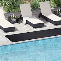 vidaXL Halkfri gummimatta breda ribbor 5 x 1 m