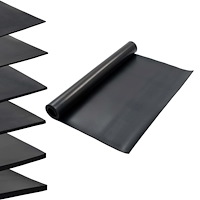 vidaXL Halkfri matta 1,2x2 m 6 mm jämn