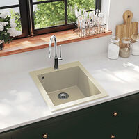 vidaXL Diskho granit enkel beige