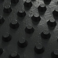 vidaXL Fuktskyddsmattor präglade 2 st HDPE 400 g/m² 0,5x20 m