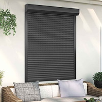 vidaXL Rulljalusi aluminium 120x150 cm antracit