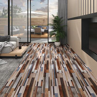 vidaXL Golvbrädor PVC 4,46 m² 3 mm självhäftande flerfärgade