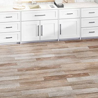 vidaXL PVC-golvbrädor 5,02 m² självhäftande 2 mm kalkfärgat trä