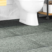 vidaXL Textilplattor 20 st 5 m² 50x50 cm grön