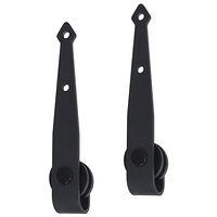 vidaXL Mini skjutdörrsbeslag för skåp kolstål 152 cm