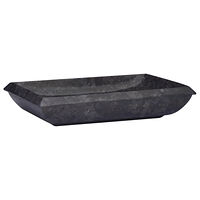 vidaXL Handfat svart 50x35x10 cm marmor