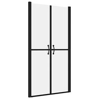 vidaXL Duschdörr frostad ESG (93-96)x190 cm