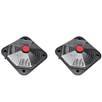 vidaXL Poolvärmare solfångare 735 W 2-pack