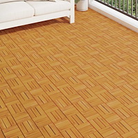 vidaXL Balkongplattor med vertikal design 30 x 30, 20 st