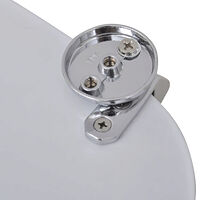 vidaXL Toalettsitsar med lock 2 st MDF klapperstenar