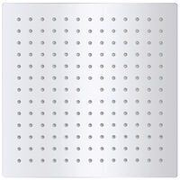 vidaXL Regnduschhuvud 2 st rostfritt stål 25x25 cm