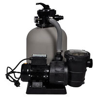 vidaXL Sandfilterpumpar 2 st 600 W 17000 l/tim