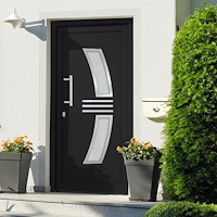vidaXL Ytterdörr antracit 88x200 cm