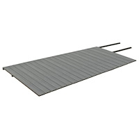 vidaXL WPC-golvplattor med tillbehör brun och grå 40 m² 2,2 m