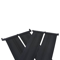 vidaXL Solfångare för pool 2 st 80x310 cm