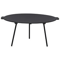 vidaXL Grillplatta Ø44 cm gjutjärn