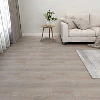 vidaXL Självhäftande golvplankor 55 st PVC 5,11 m² taupe