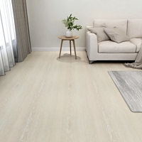 vidaXL Självhäftande golvplankor 55 st PVC 5,11 m² beige