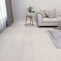 vidaXL Självhäftande golvplankor 55 st PVC 5,11 m² beige